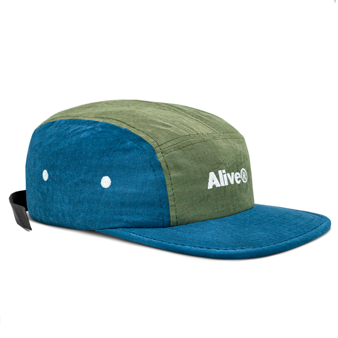Boné Alive Five Panel Alive Blue Green