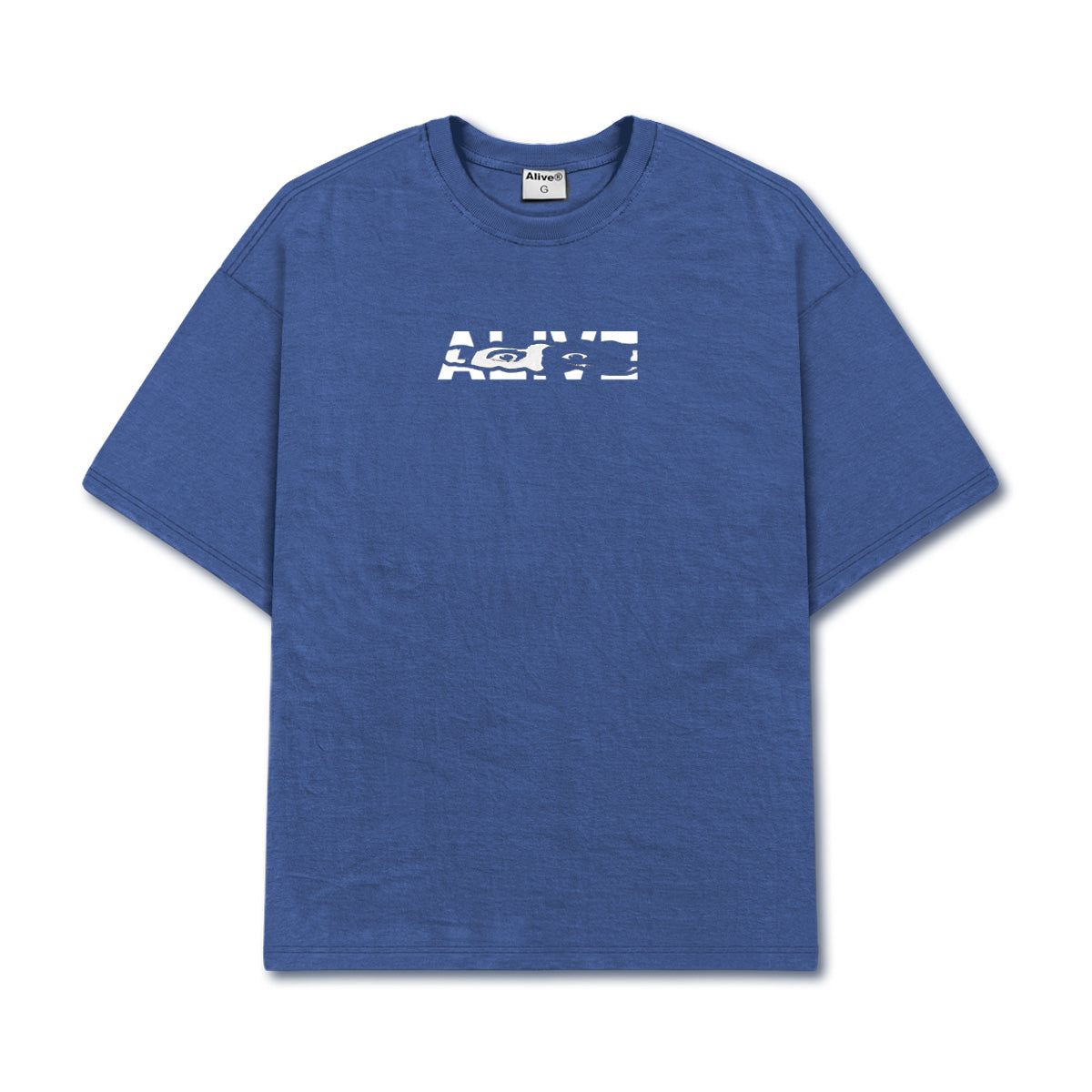 Camiseta Alive Clássica Eyes Azul