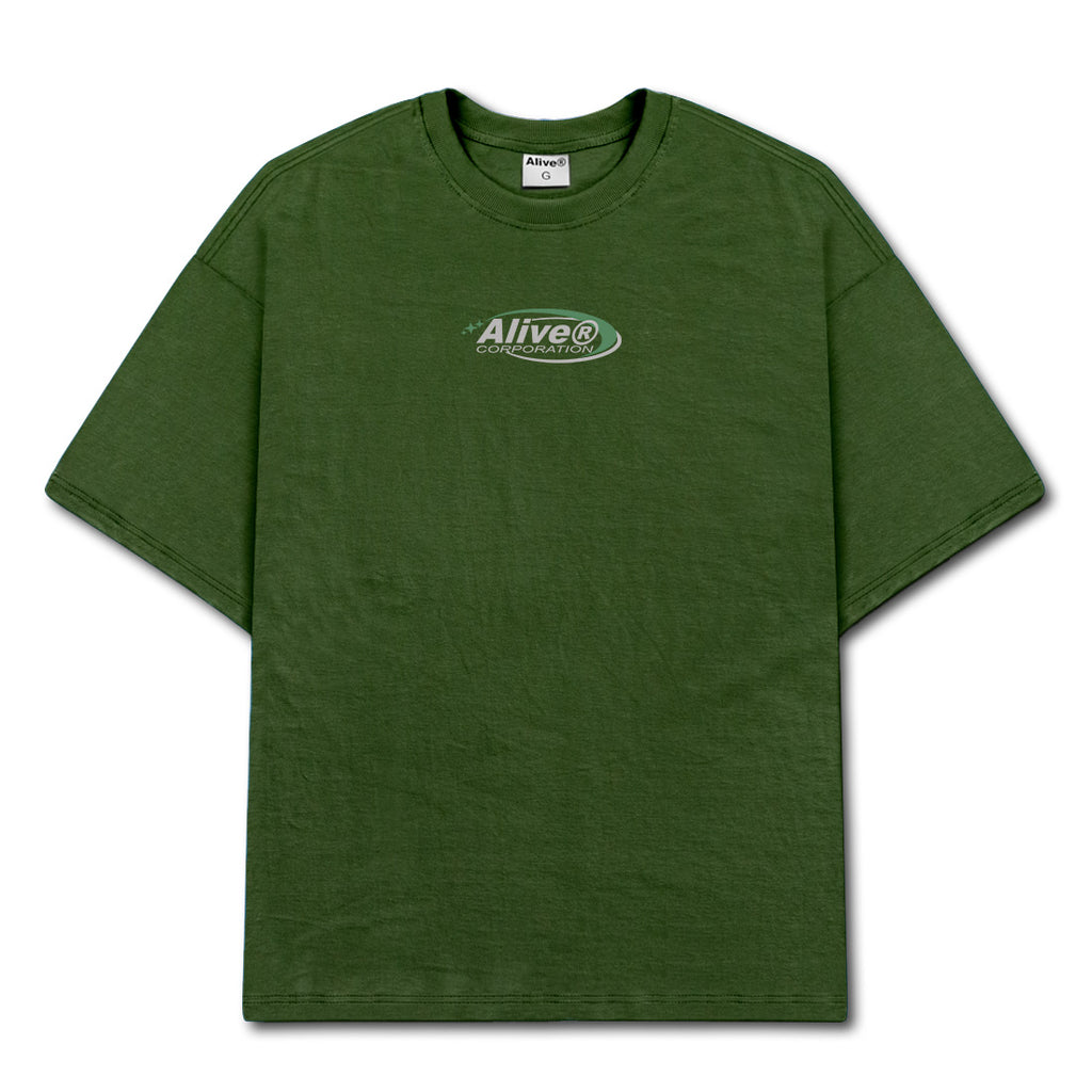 Camiseta Alive New Corporation Verde