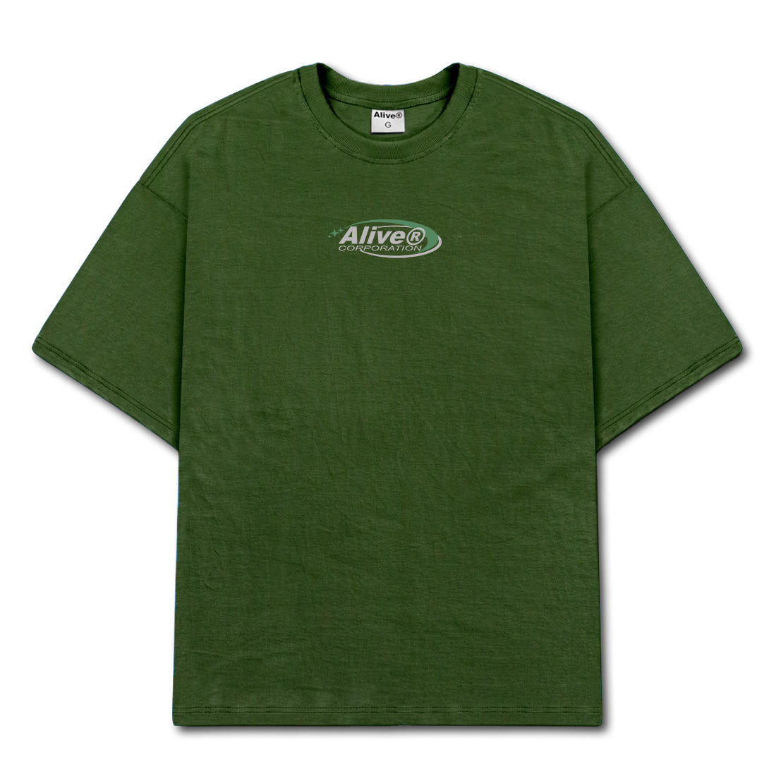 Camiseta Alive New Corporation Verde