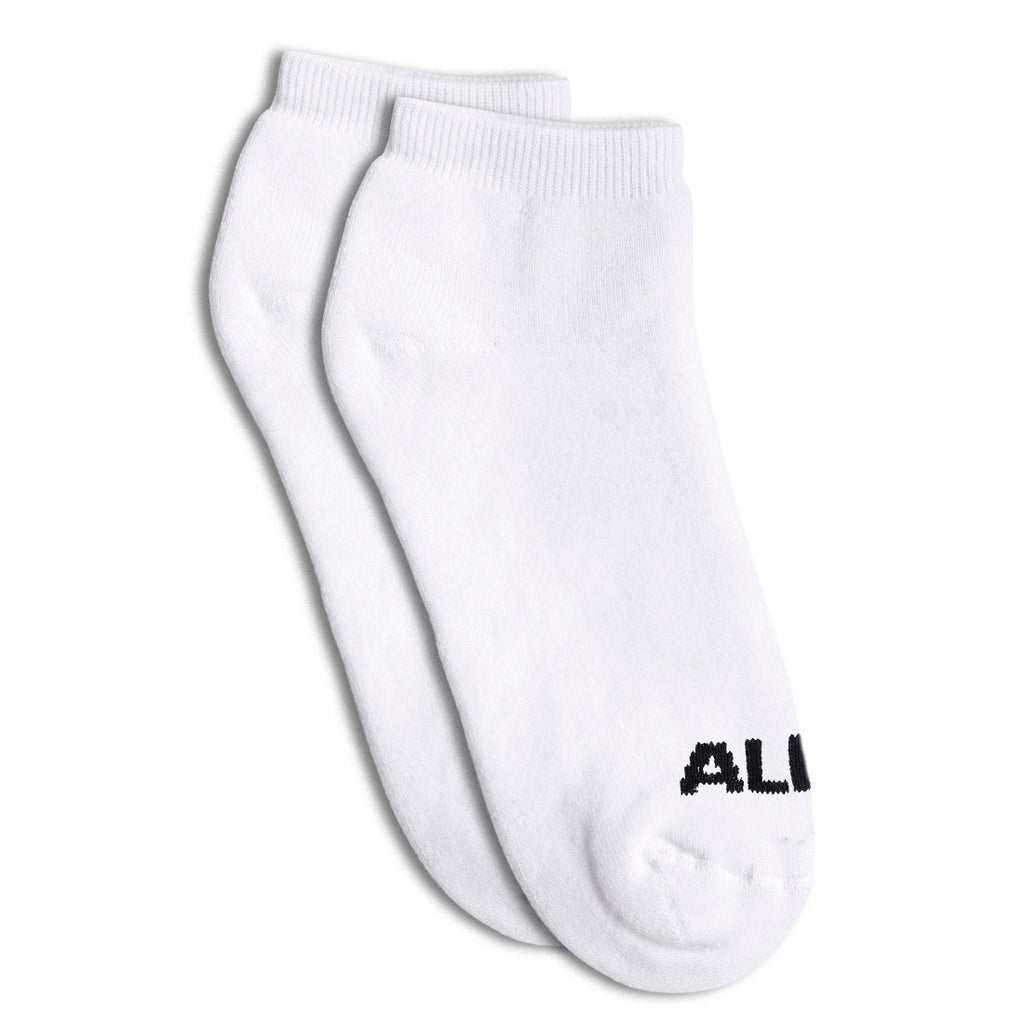 Meia Curta Alive Logo | Branco