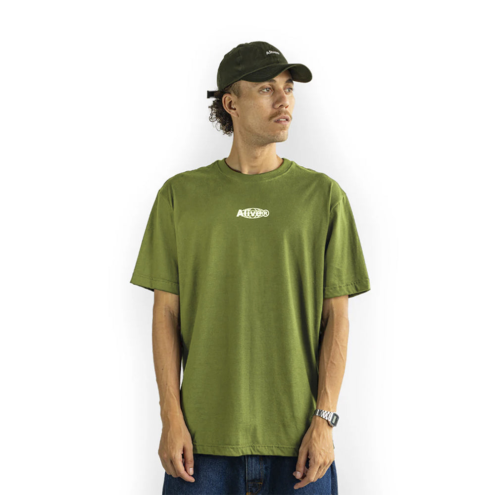 Camiseta Alive Adventure Verde