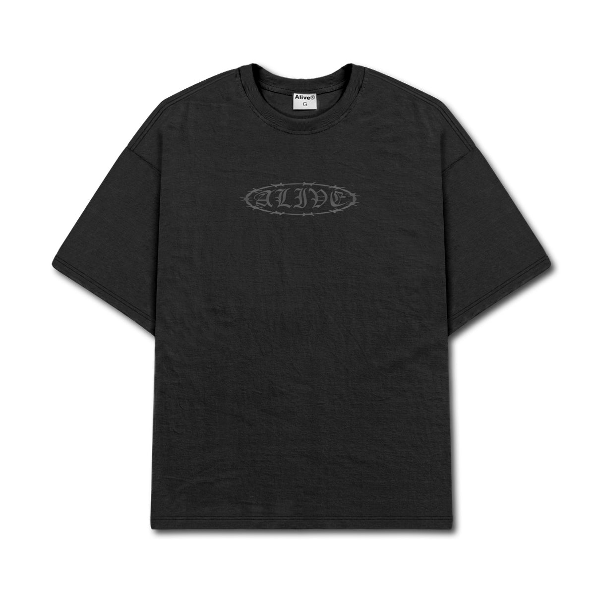 Camiseta Alive Clássica Wire Preto