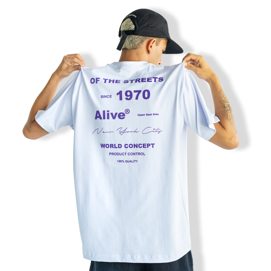 Camiseta Alive Since 70s Branco