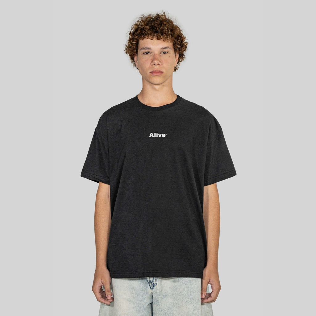 Camiseta Alive Clássica Basic Preto
