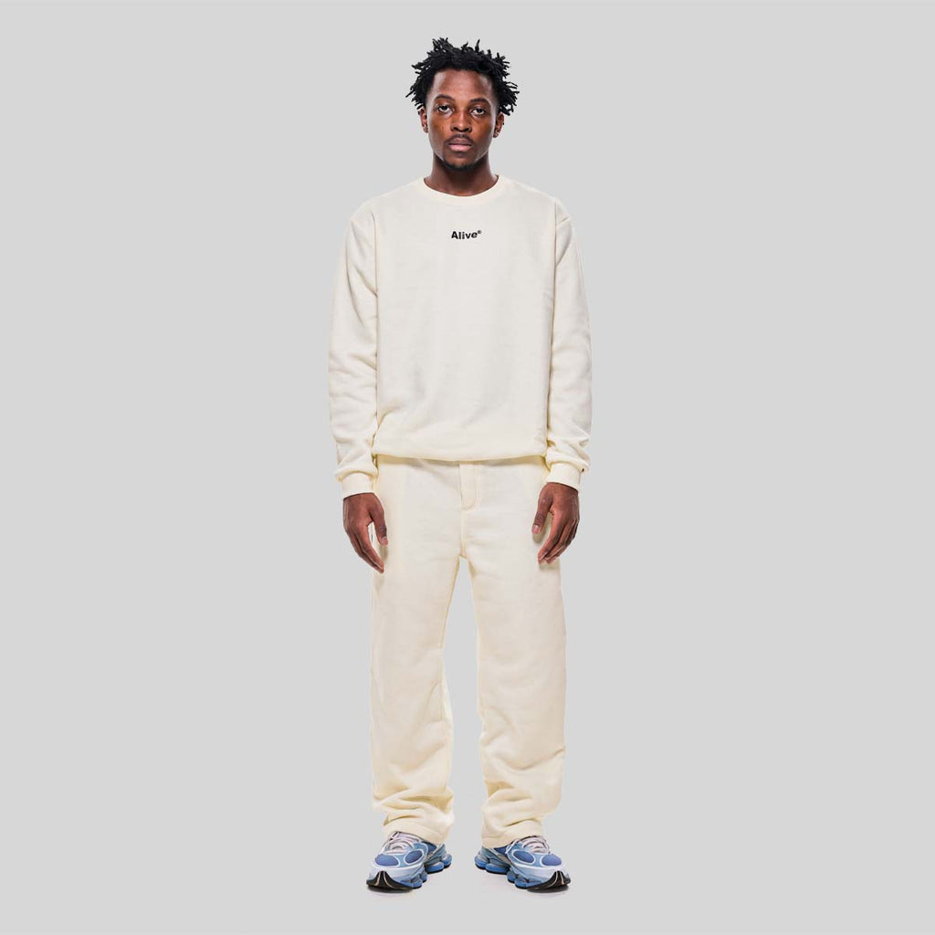 Moletom Alive Careca Logo Off White - Texas