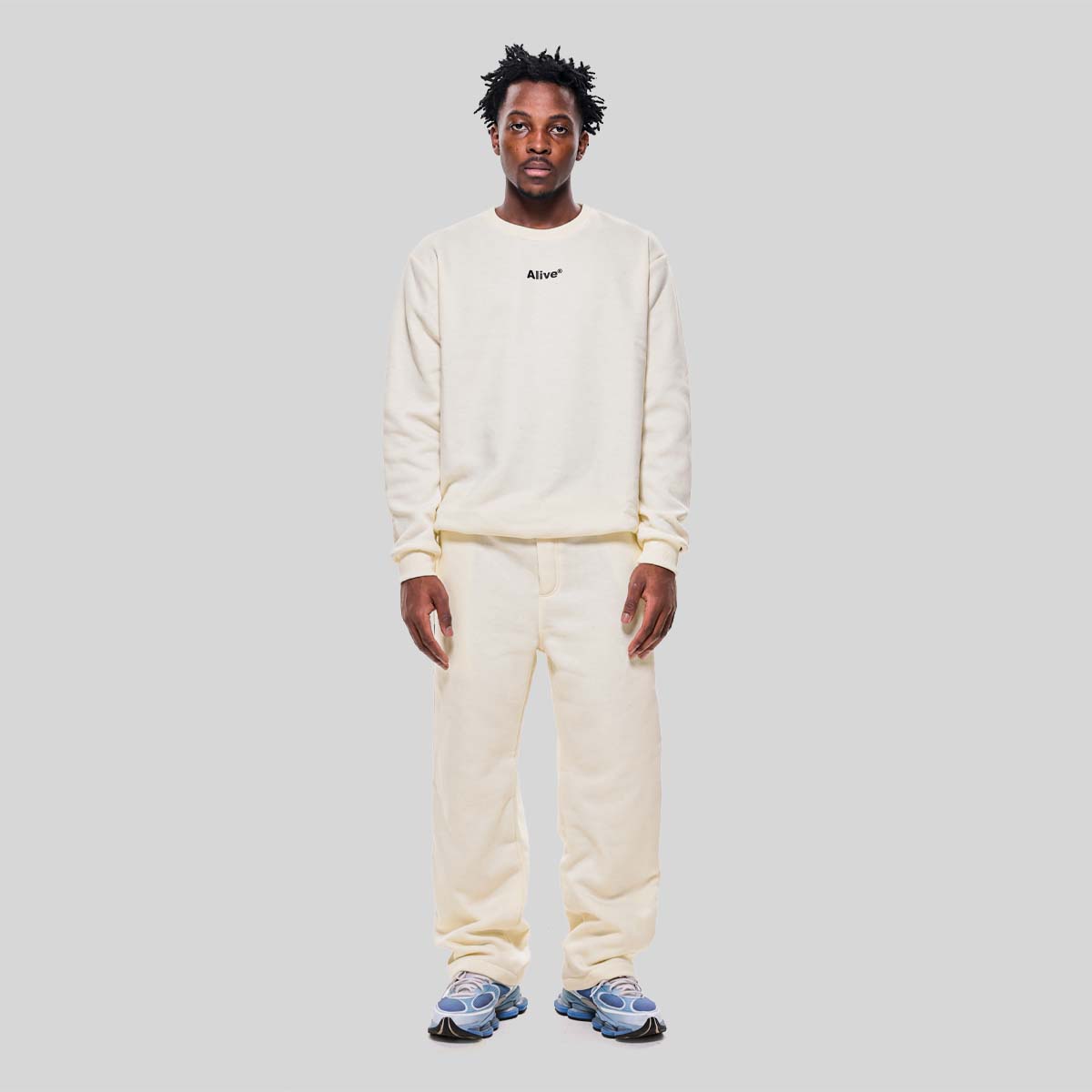 Moletom Alive Careca Logo Off White - Texas