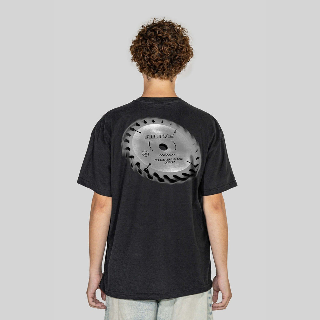 Camiseta Alive Clássica Disc Preto