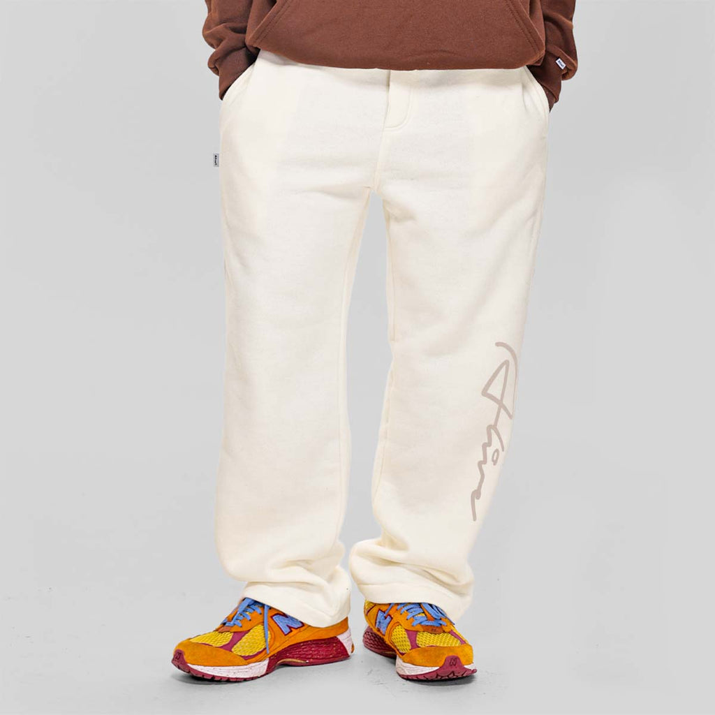 Calça Alive Moletom Rubric Off White - Texas