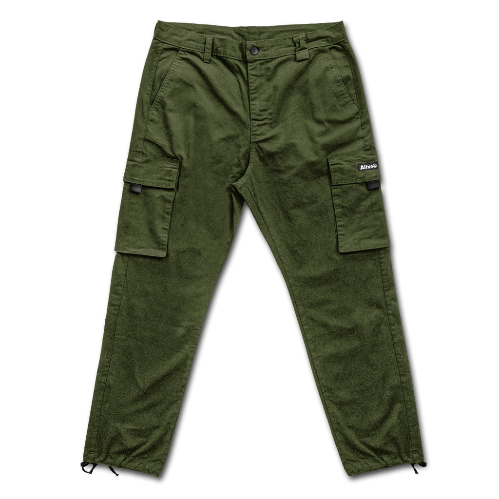 Calça Alive Tag Cargo Unissex | Verde