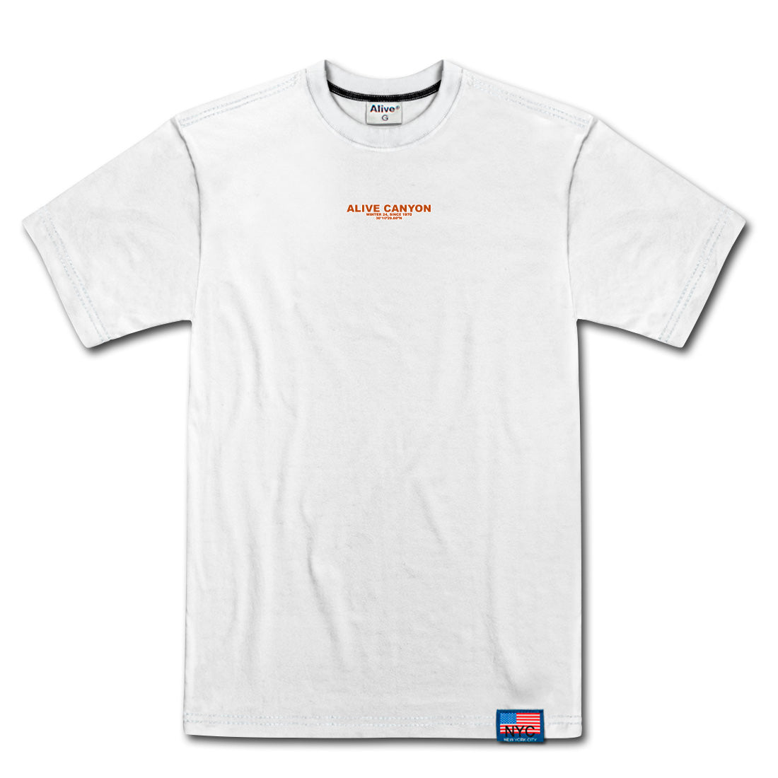 Camiseta Alive Canyon Branco