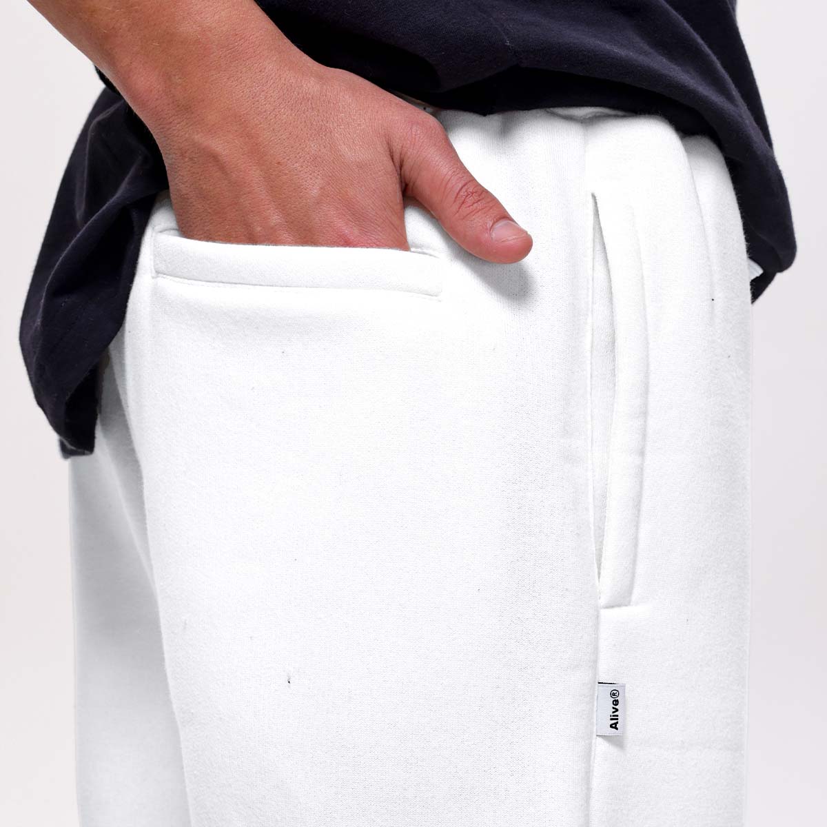 Calça Alive Moletom Rubric Branco - Texas