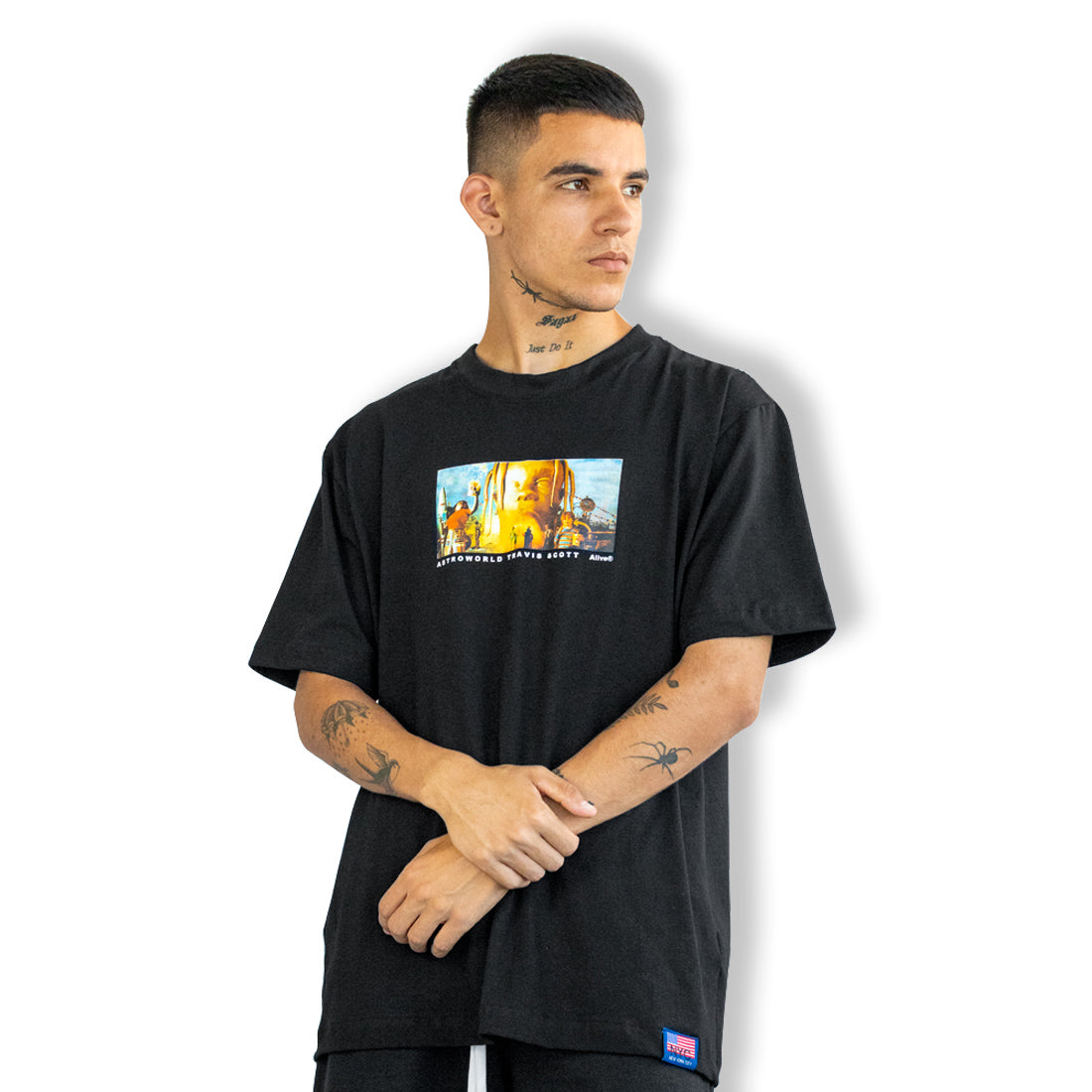 Camiseta Alive Astroworld Preto