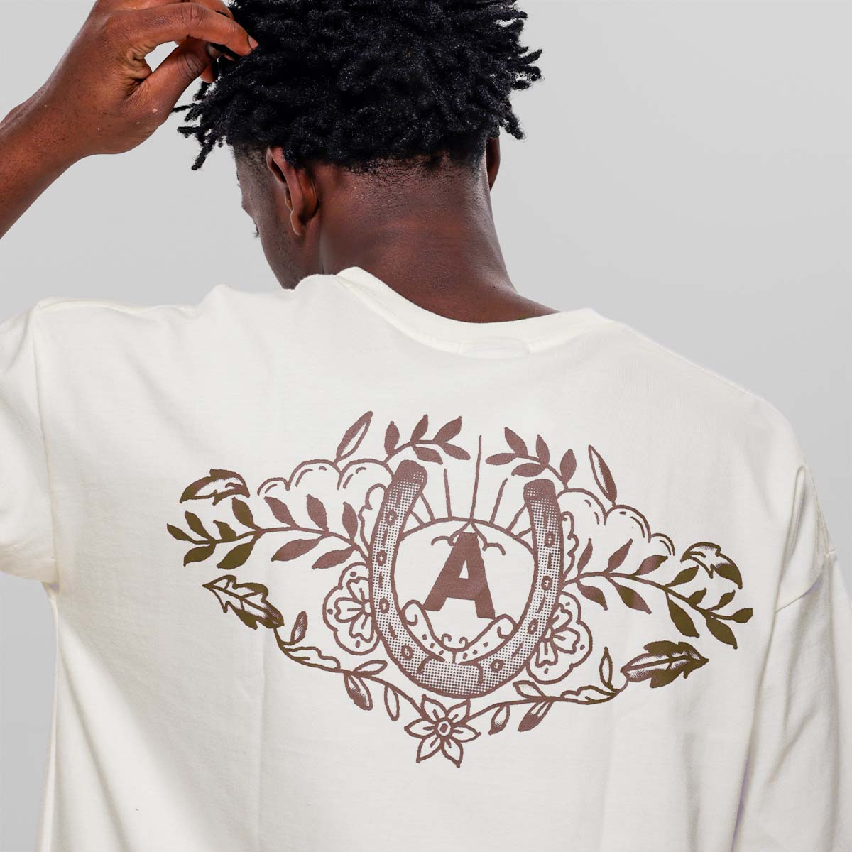 Camiseta Alive Oversized Blazon Off White - Texas