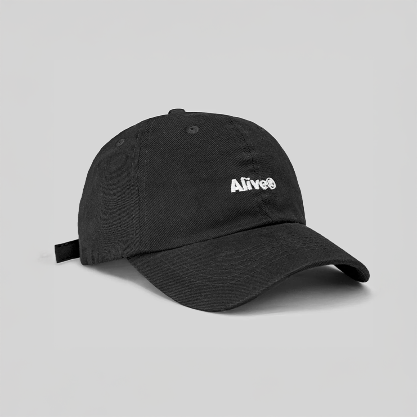 Boné Alive Preto Strapback