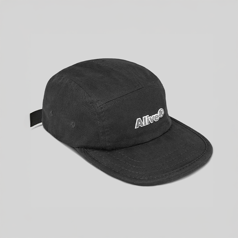 Boné Alive Five Panel Contour Preto