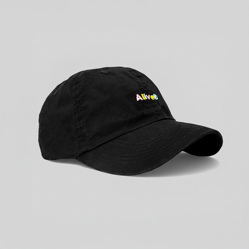Boné Alive Preto Colors Strapback