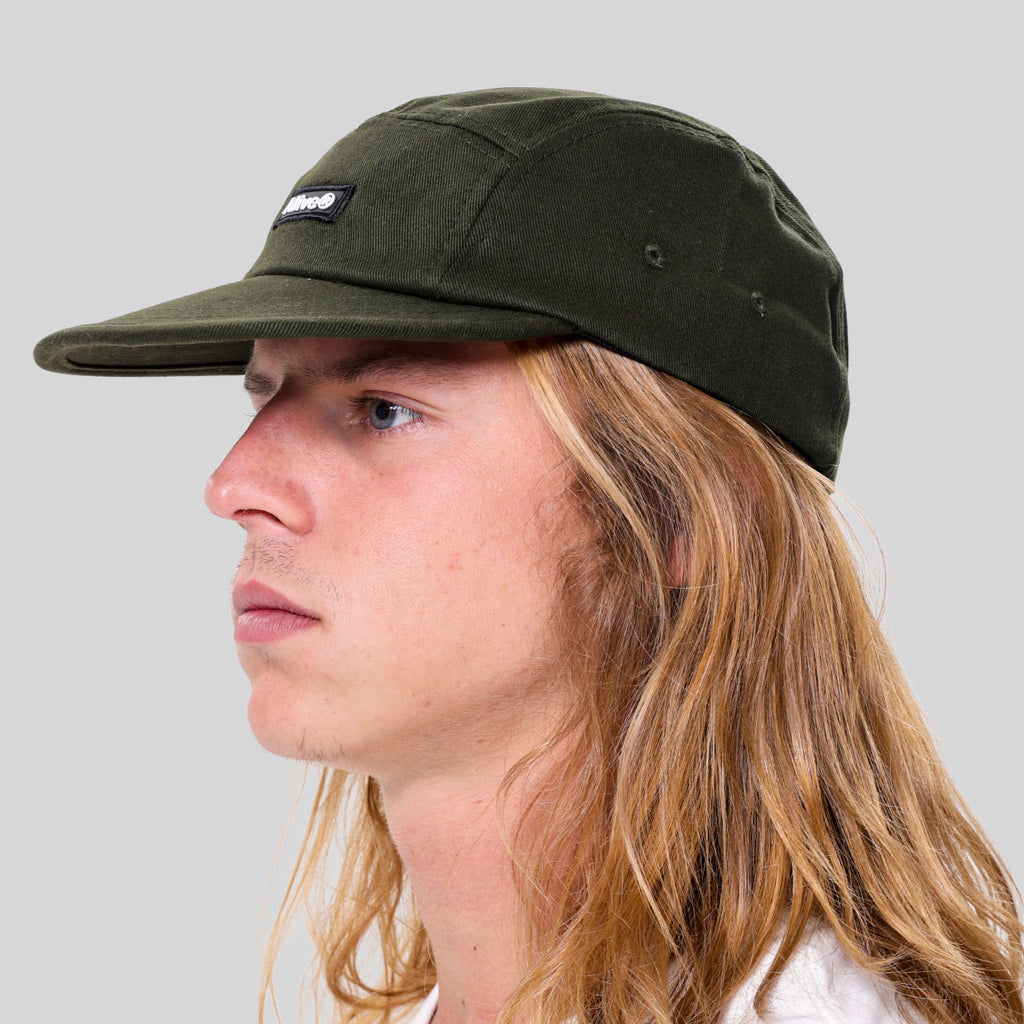 Boné Alive Five Panel Patch Verde Texas
