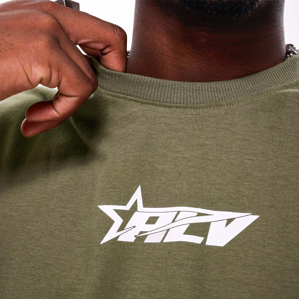 Camiseta Alive Clássica Speed Verde Musgo