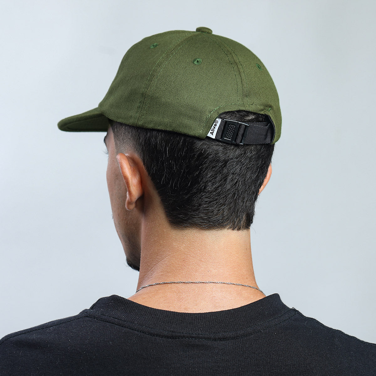 Boné Alive Six Panel Logo Verde
