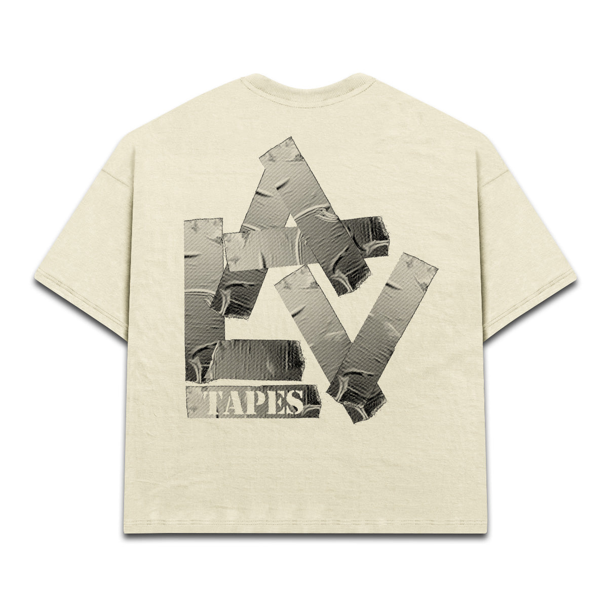 Camiseta Alive Oversized Tapes Off White