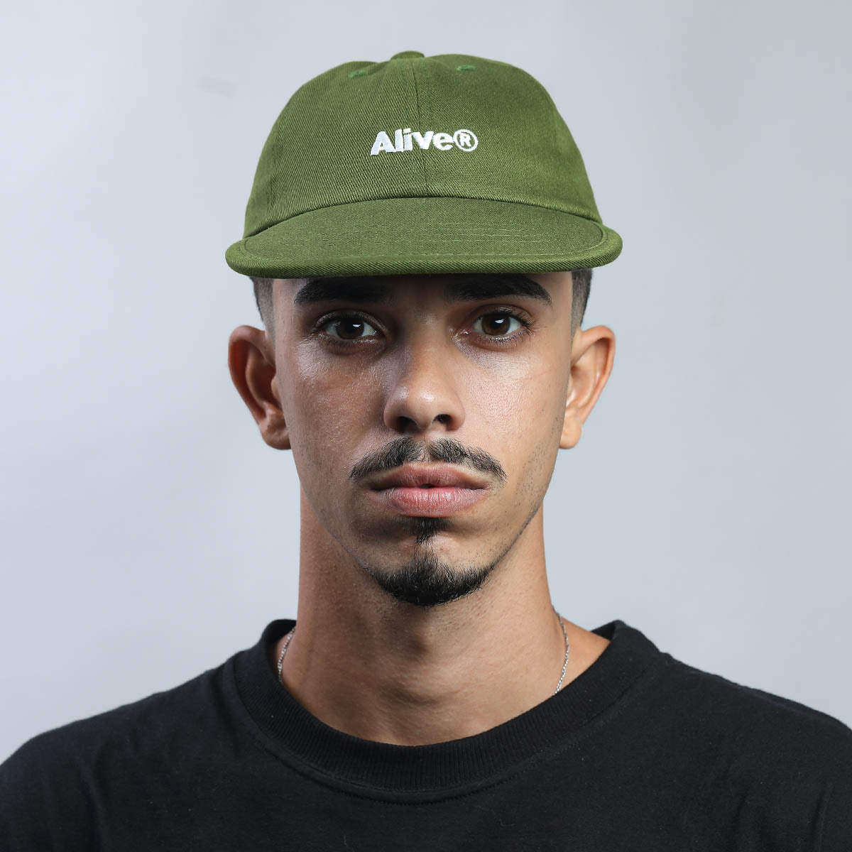 Boné Alive Six Panel Logo Verde