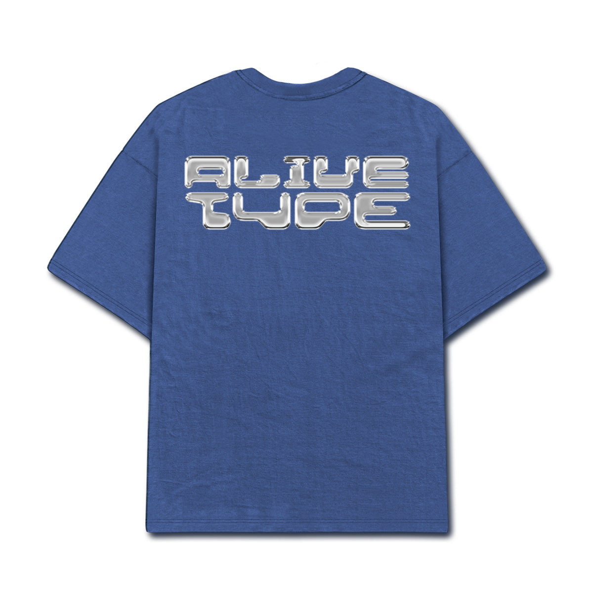Camiseta Alive Clássica Type Azul