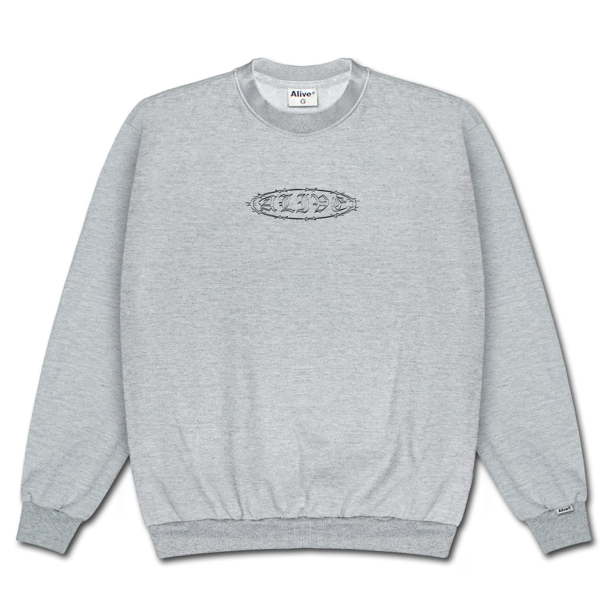 Moletom Alive Careca Wire Cinza