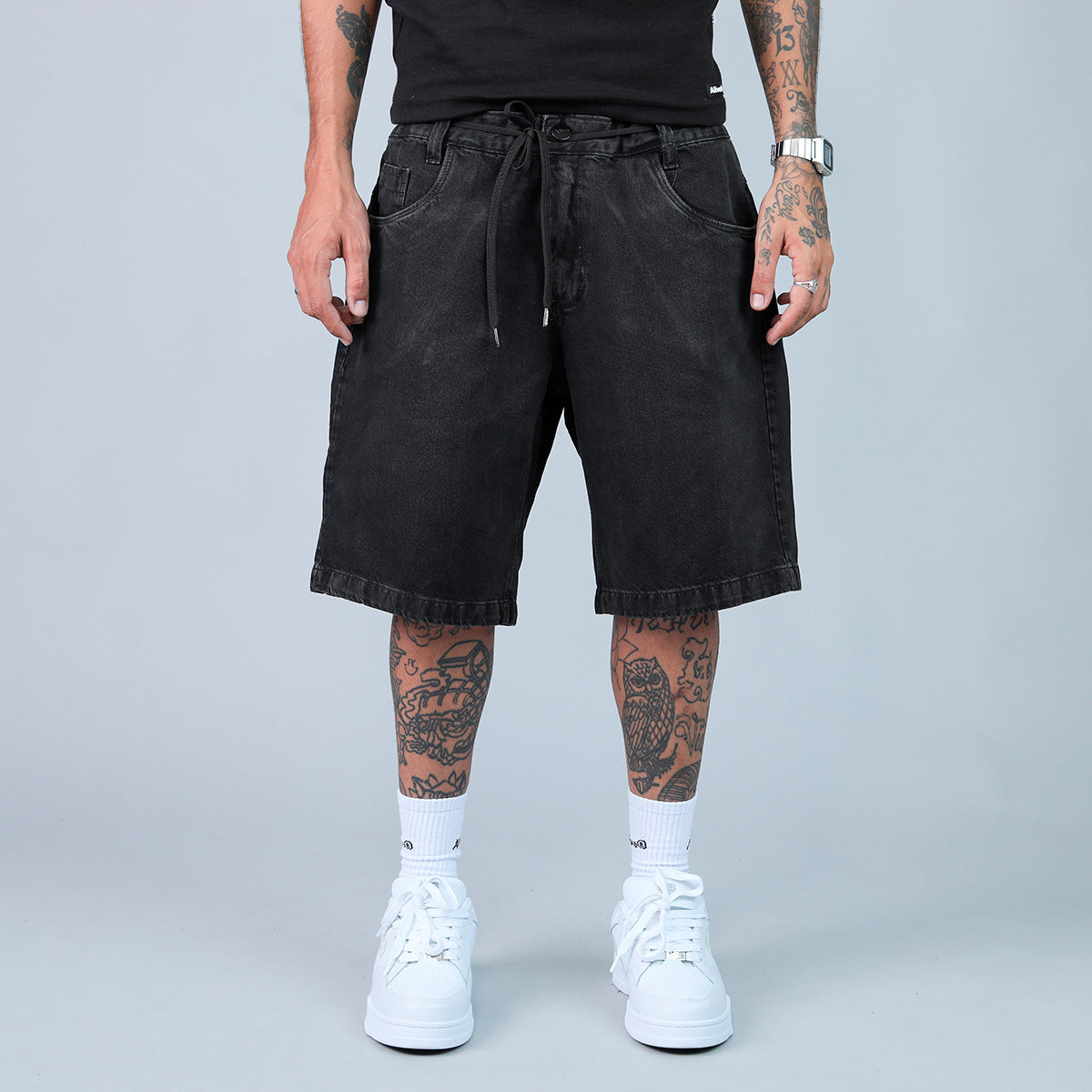 Bermuda Alive Jeans Classic Stone