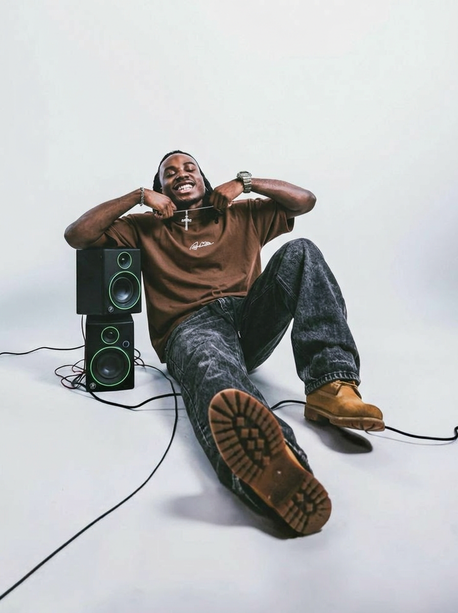 Camiseta Alive Clássica Crazy Marrom