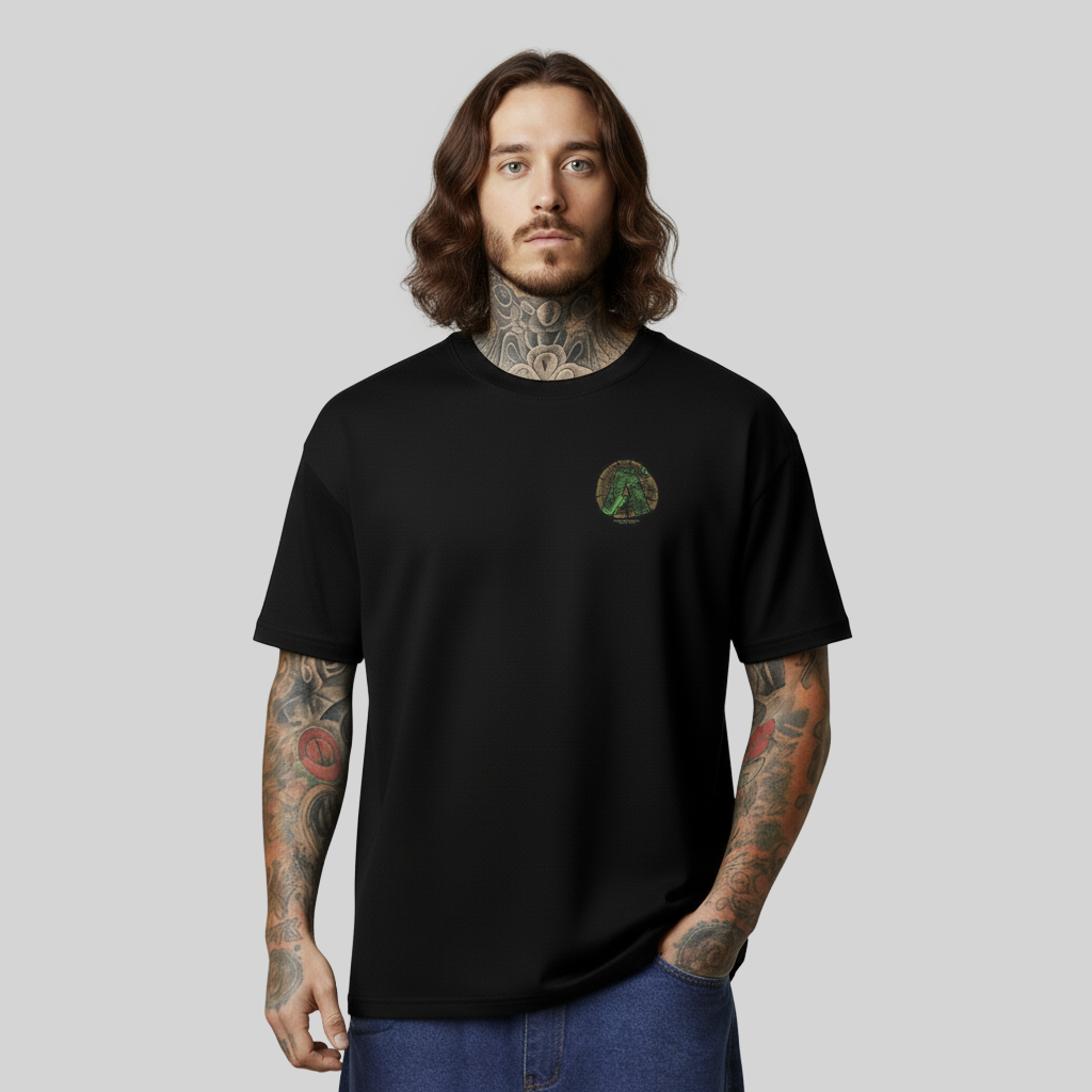 Camiseta Alive Trunk Preto