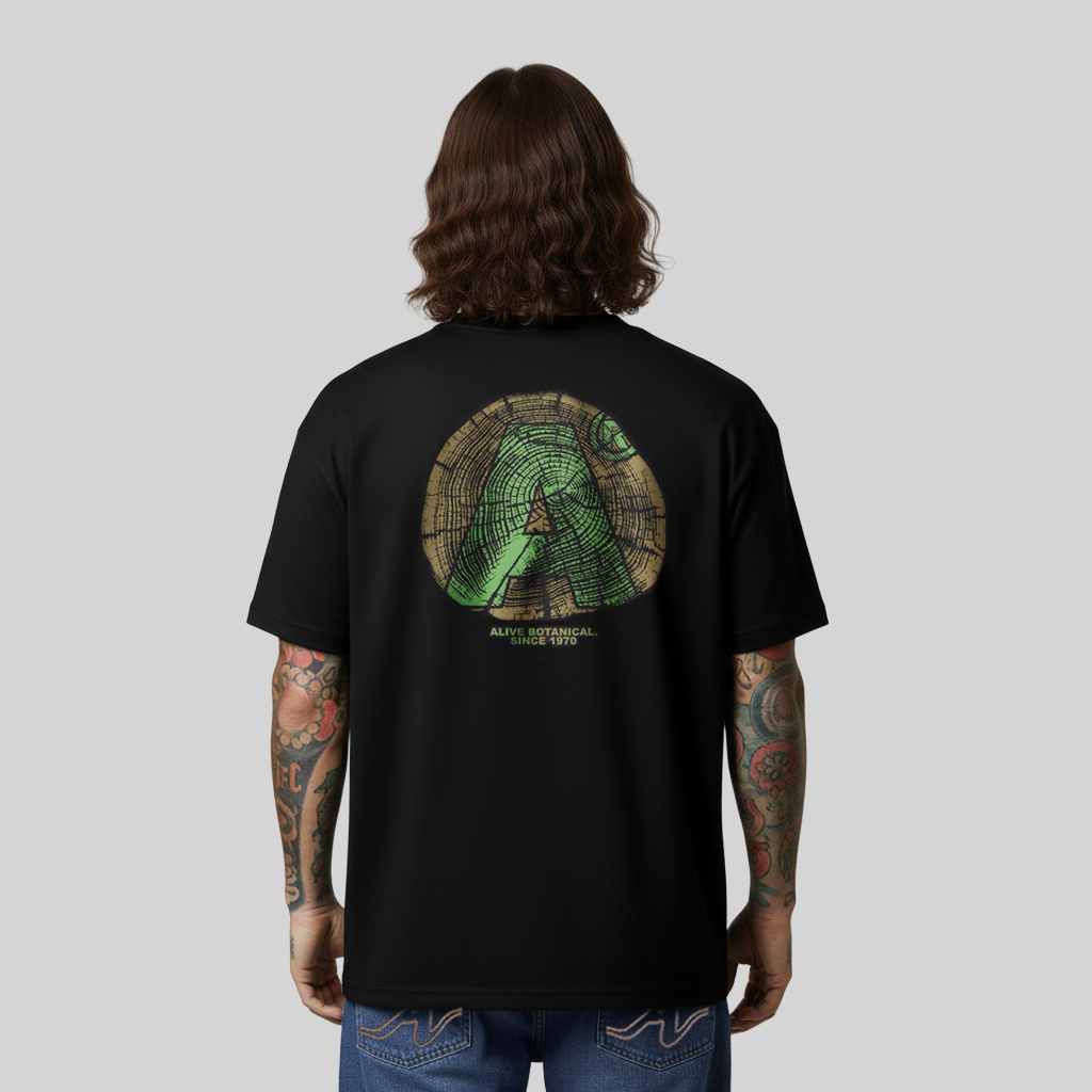 Camiseta Alive Trunk Preto