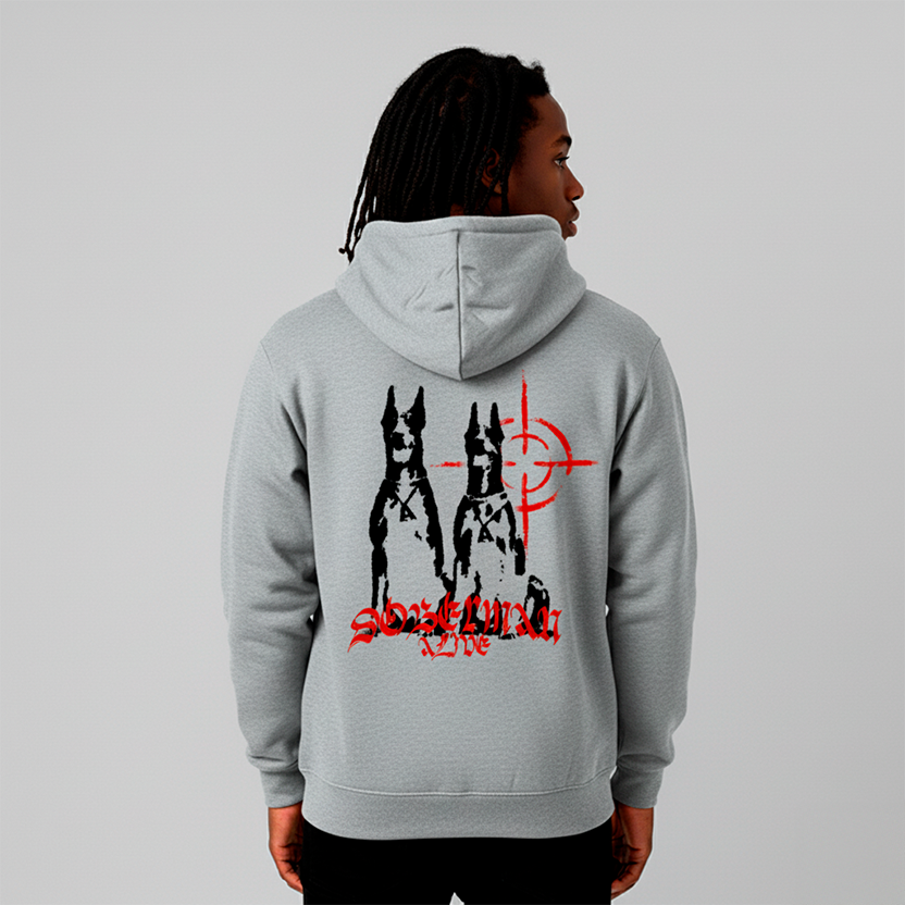 Moletom Alive Dobermann Cinza