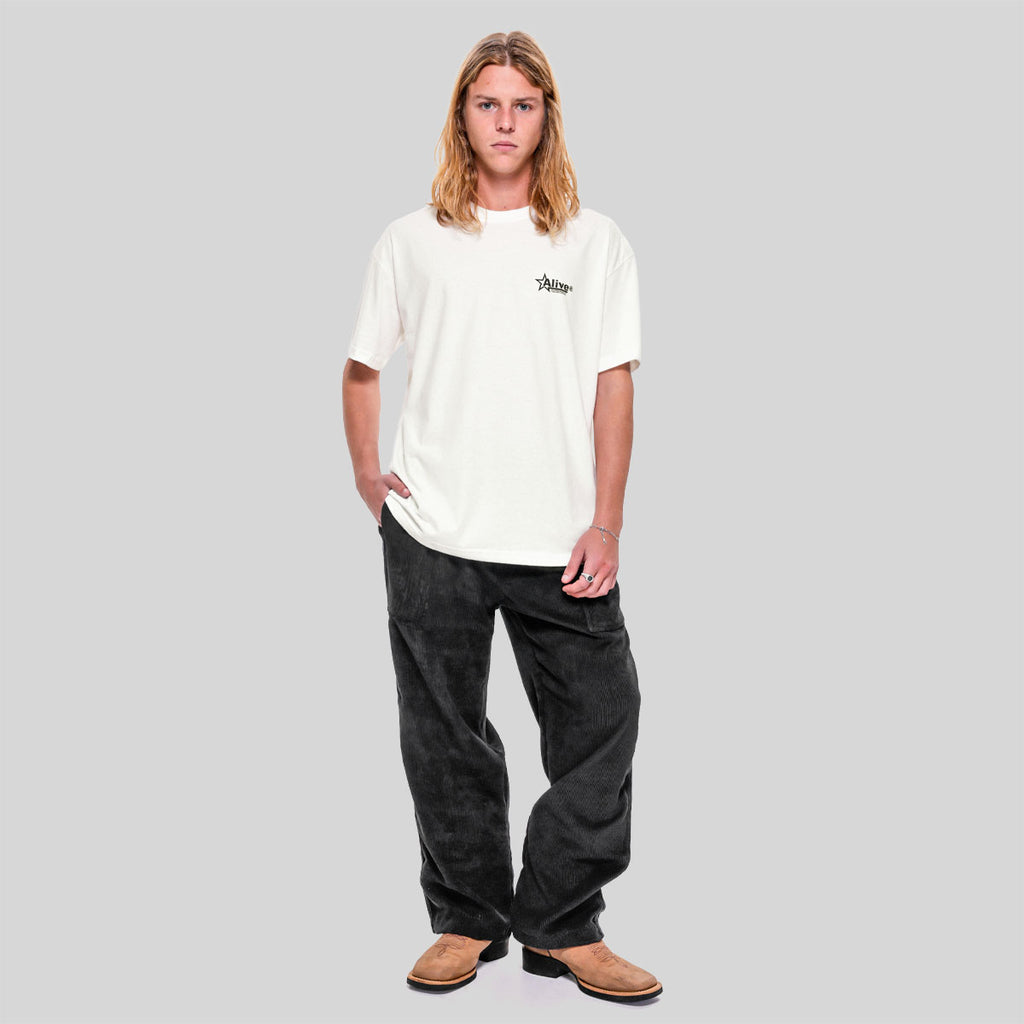 Camiseta Alive Clássica Arrive Off White