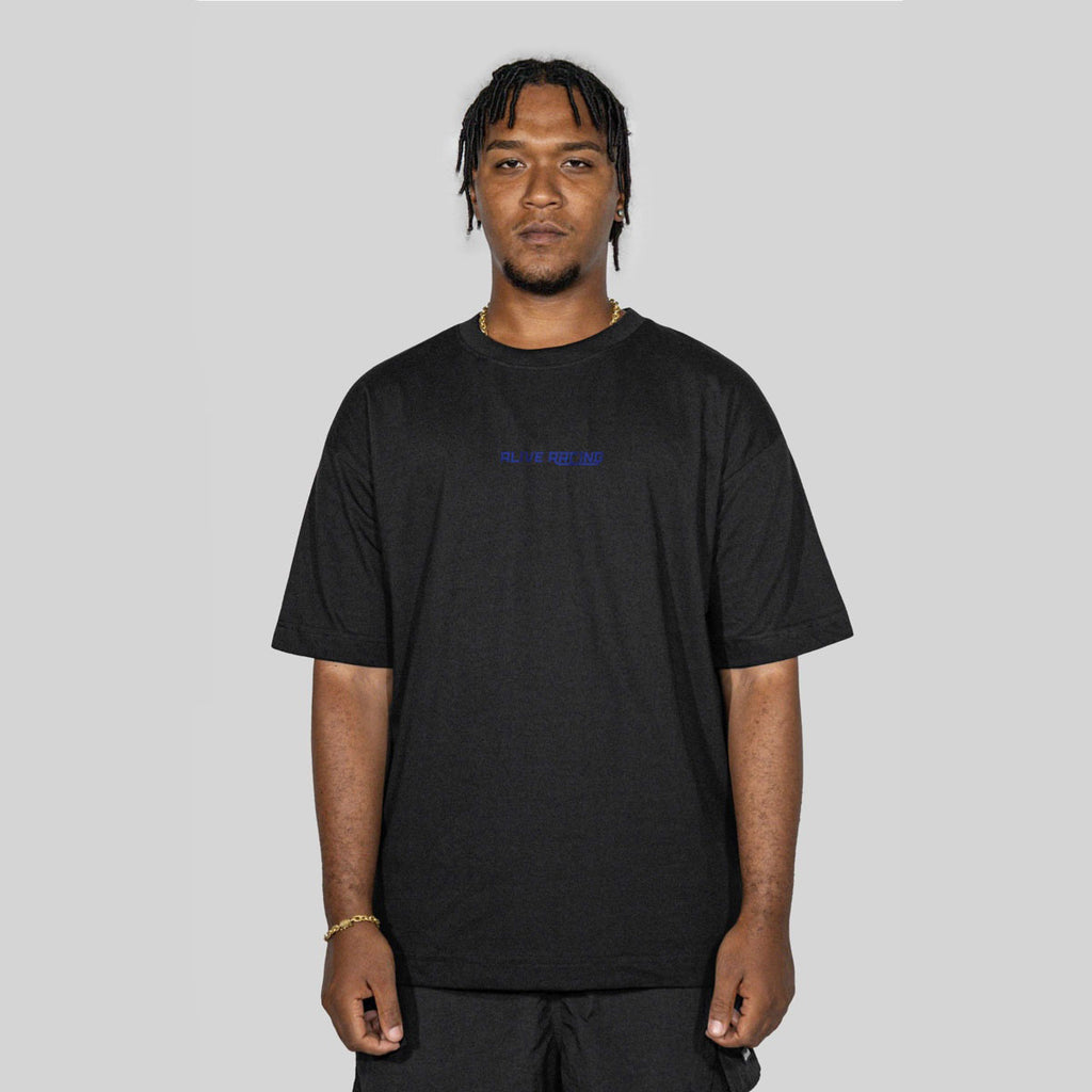 Camiseta Alive Oversized Racing Preto