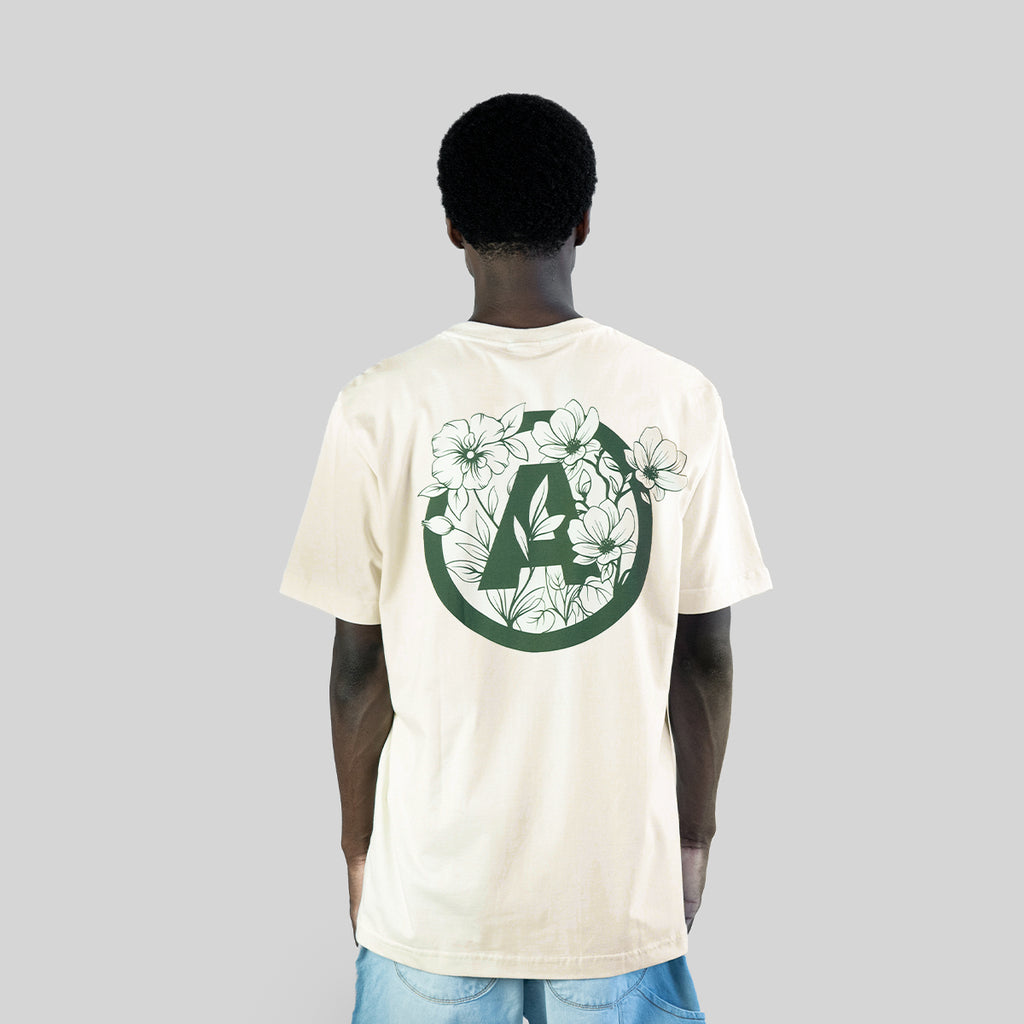 Camiseta Alive Flowers Off White