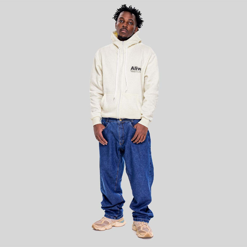 Casaco Alive Zipper Houston Off White - Texas