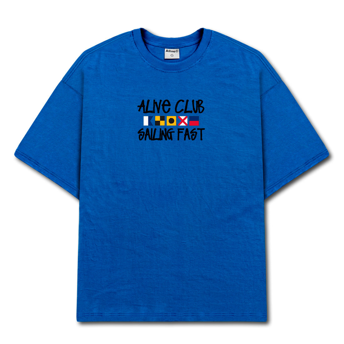Camiseta Alive Flags Azul Royal