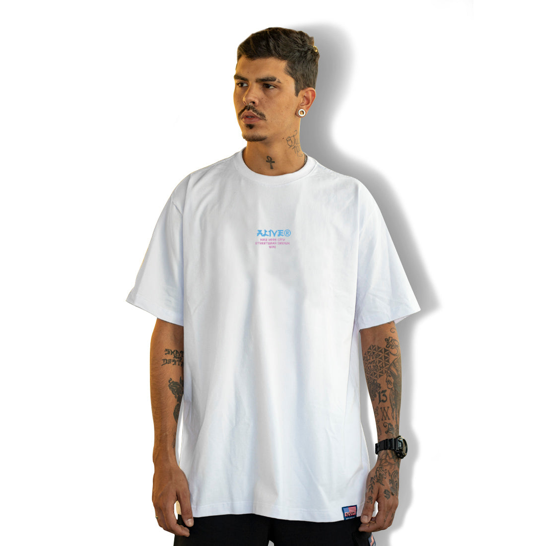 Camiseta Alive Origins 1970 Branco