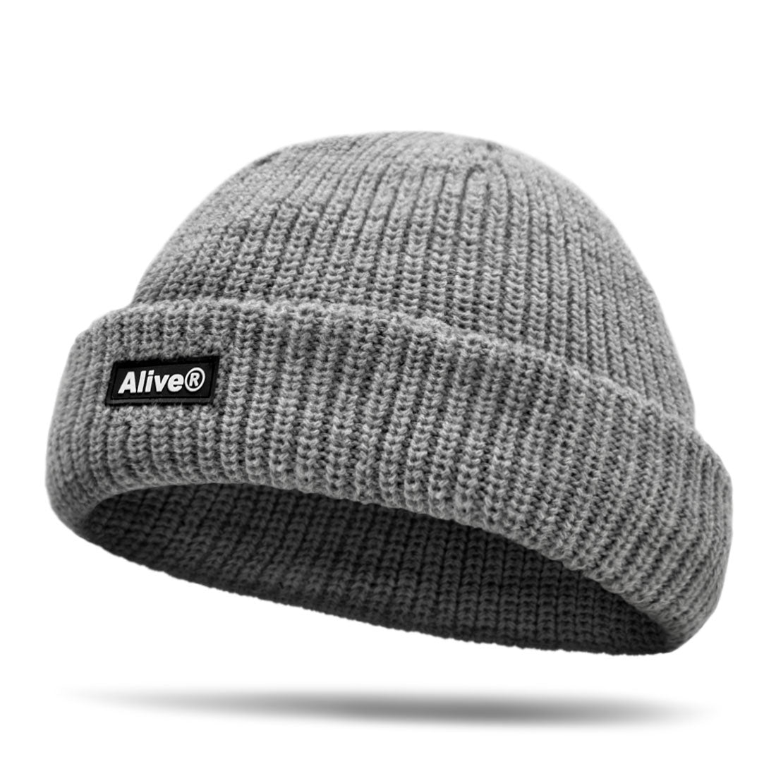 Gorro Alive Tag Cinza