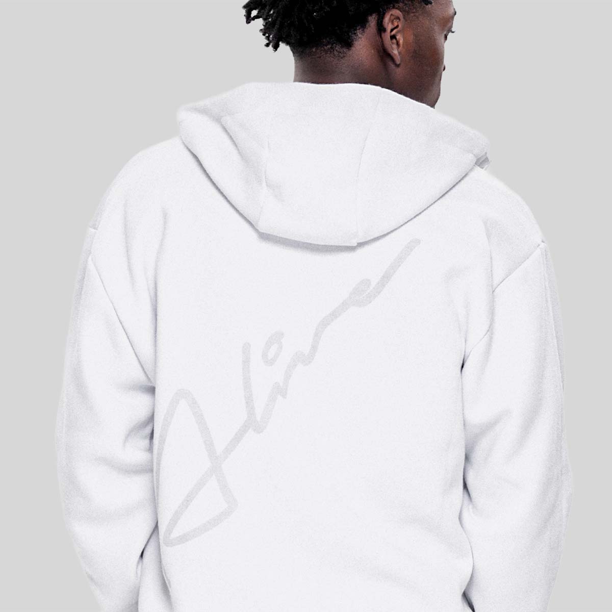 Casaco Alive Zipper Rubric Branco - Texas