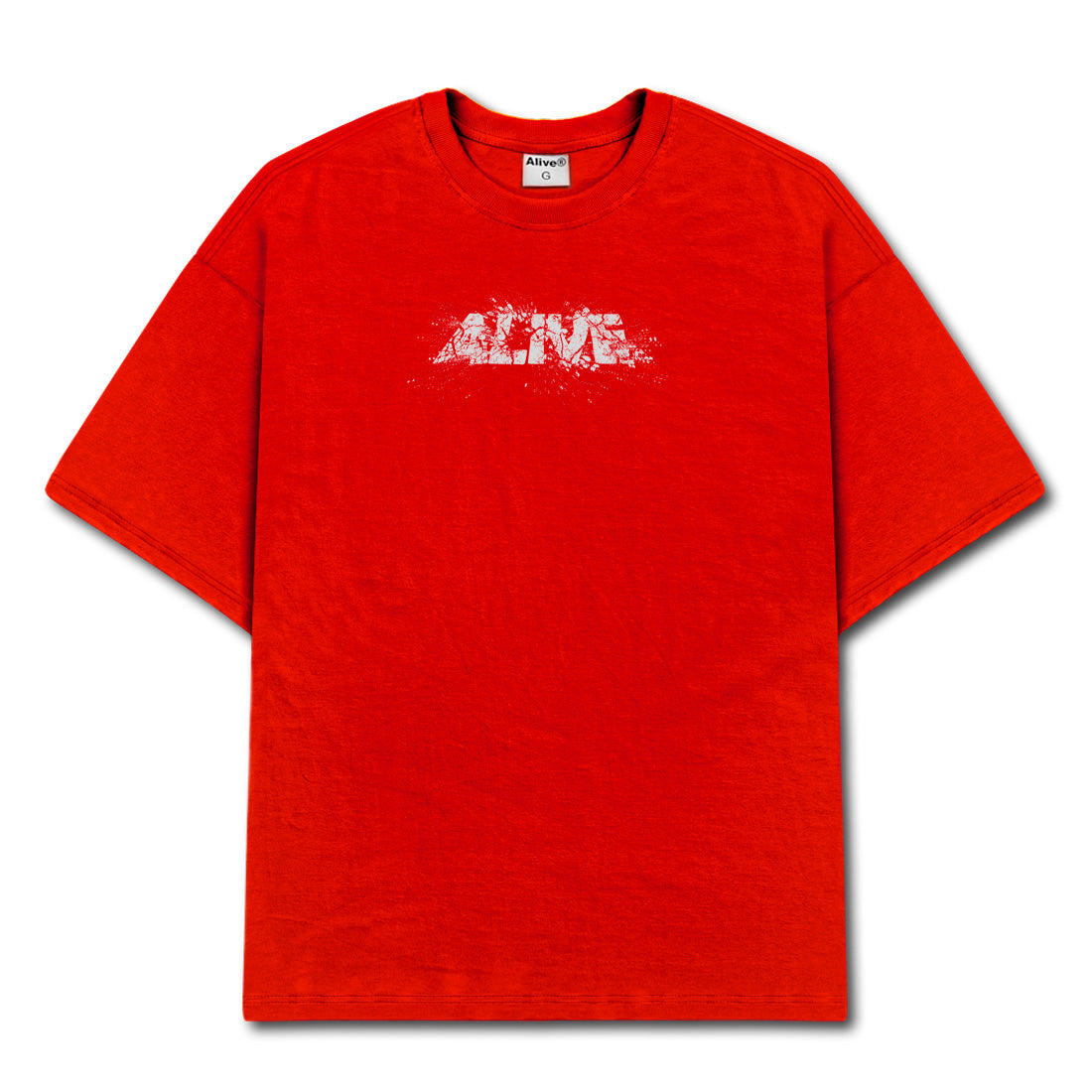 Camiseta Alive Destroyed Vermelho