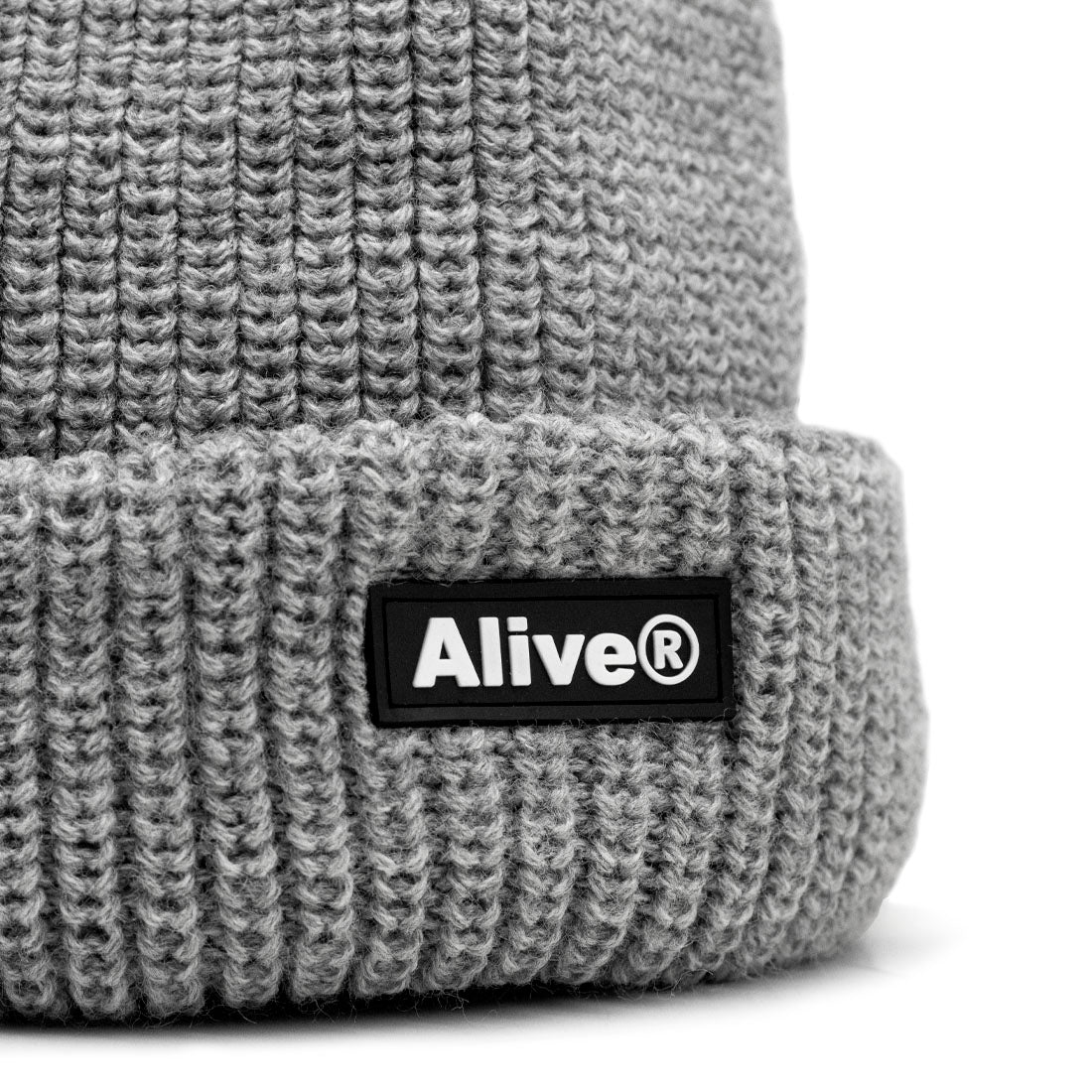Gorro Alive Tag Cinza