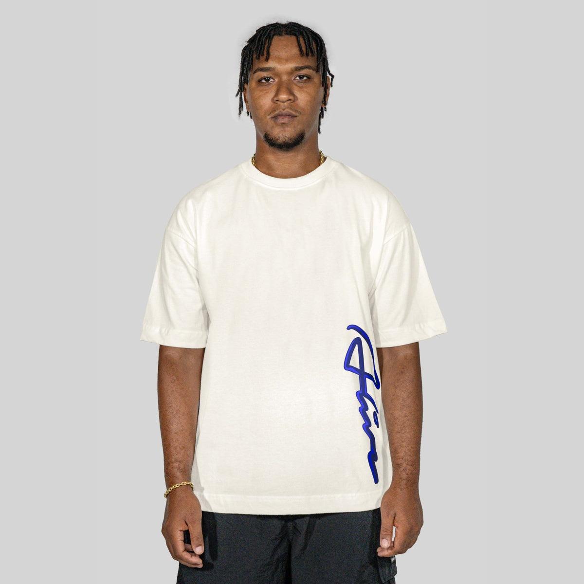 Camiseta Alive Oversized Side Off White