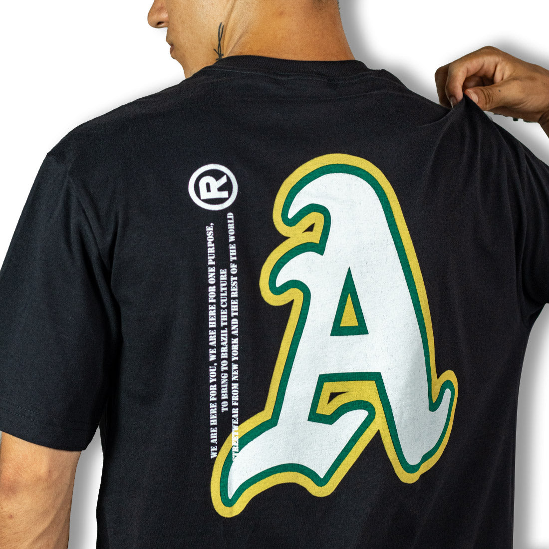 Camiseta Alive "A" Special Preto