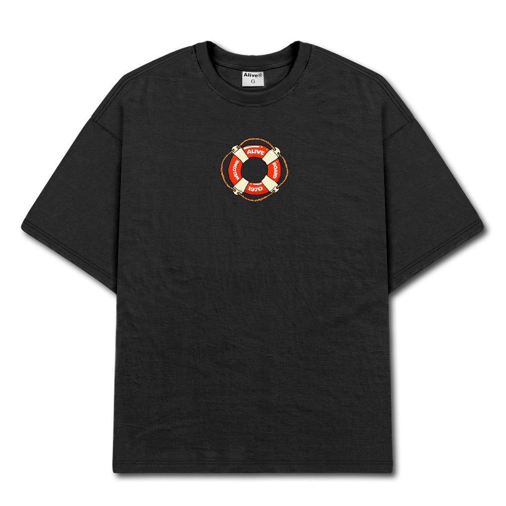 Camiseta Alive Floater Preto