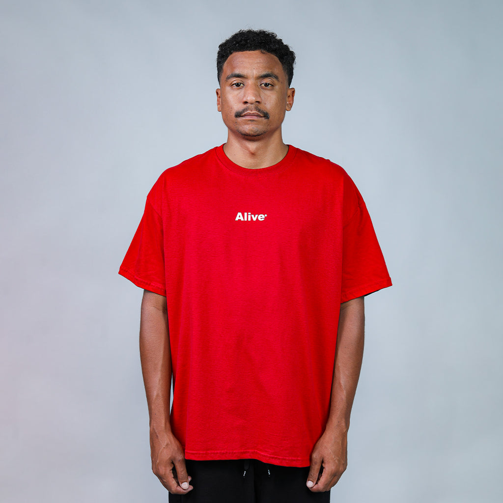 Camiseta Alive Basic Vermelho