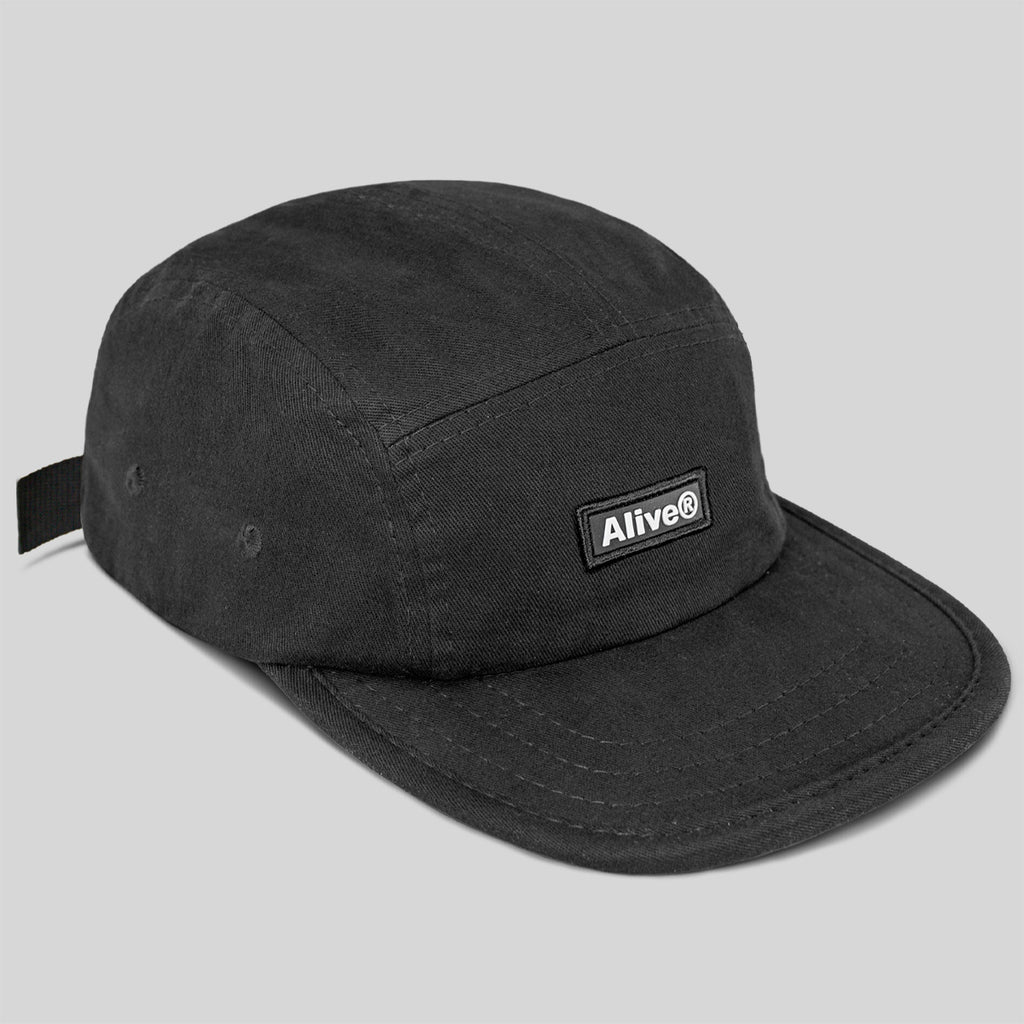 Boné Alive Five Panel Patch Preto Texas