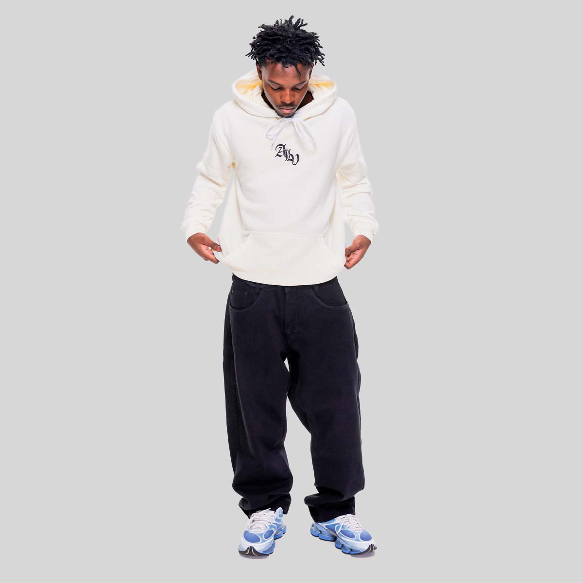Moletom Alive Canguru Winner Off White - Texas