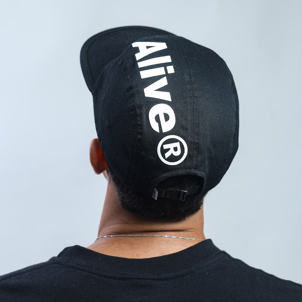 Boné Alive Five Panel Big Logo Preto